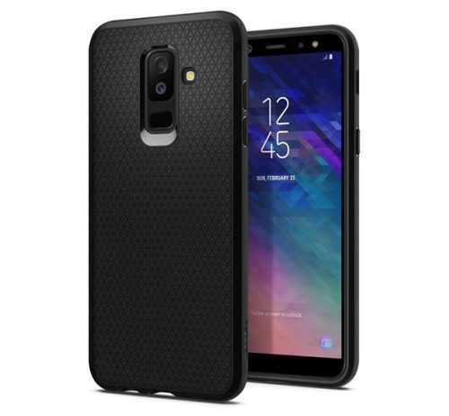 Spigen Liquid Air Samsung Galaxy A6+ Black tok, fekete