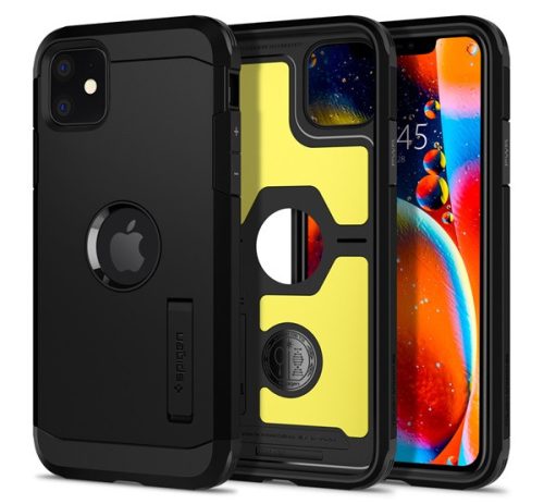 Spigen Tough Armor Apple iPhone 11 Black tok, fekete