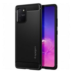   Spigen Rugged Armor Samsung Galaxy S10 Lite Matte Black tok, fekete