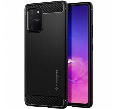 Spigen Rugged Armor Samsung Galaxy S10 Lite Matte Black tok, fekete