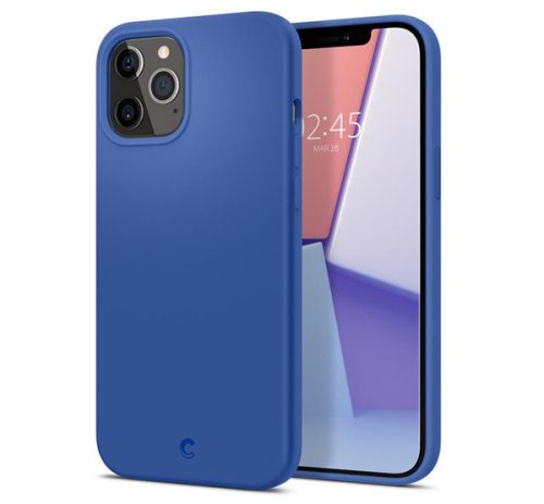 Spigen Silicone Apple iPhone 12 Pro Max Navy tok, kék