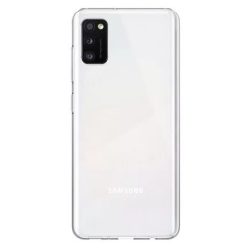 Uniq Glase Samsung Galaxy A41, szilikon tok, átlátszó