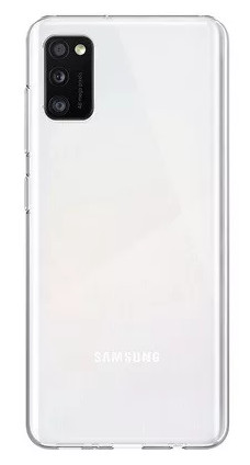 Uniq Glase Samsung Galaxy A41, szilikon tok, átlátszó