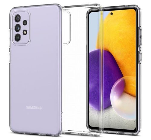 Spigen Liquid Crystal Samsung Galaxy A72 Crystal Clear tok, átlátszó