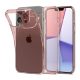 Spigen Crystal Flex Apple iPhone 13 Pro Max Rose Crystal tok, rózsaszín-átlátszó