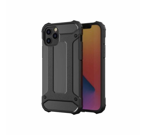 Forcell Armor hátlap tok, Apple iPhone 13 Pro, fekete