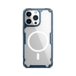   Nillkin Nature Pro Magnetic Apple iPhone 13 Pro szilikon tok, kék