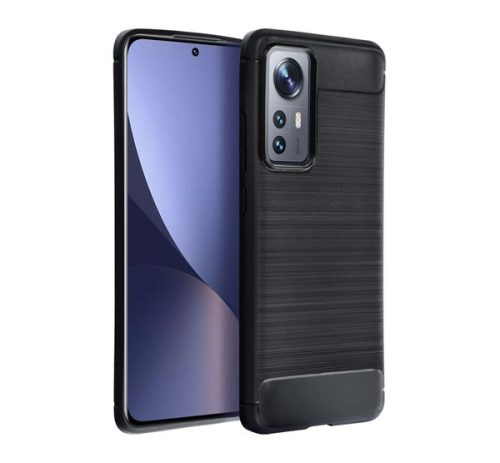 Forcell Carbon hátlap tok Xiaomi Redmi Note 11 Pro/11 Pro 5G , fekete