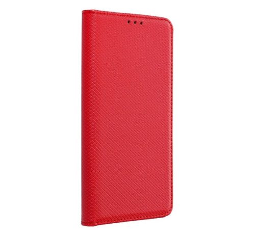 Magnet Samsung Galaxy A13 5G mágneses flip tok, piros