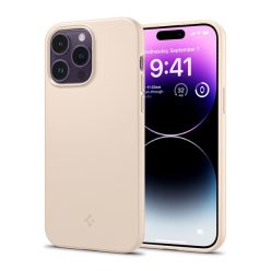   Spigen Thin Fit Apple iPhone 14 Pro Max Sand Beige tok, bézs