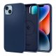 Spigen Silicone Fit Mag Apple iPhone 14 Navy Blue MagSafe tok, kék