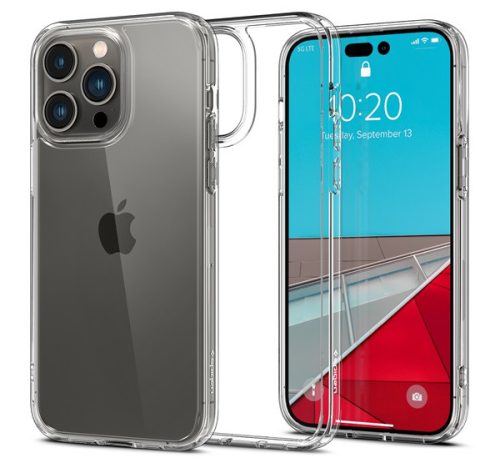 Spigen Ultra Hybrid Apple iPhone 14 Pro Frost Clear tok, átlátszó