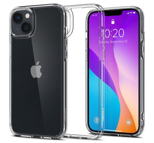 Spigen Crystal Hybrid Apple iPhone 14 Plus Crystal Clear tok, átlátszó