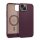 Caseology Nano Pop Apple iPhone 14 Plus Burgundy Bean MagSafe tok, burgundi