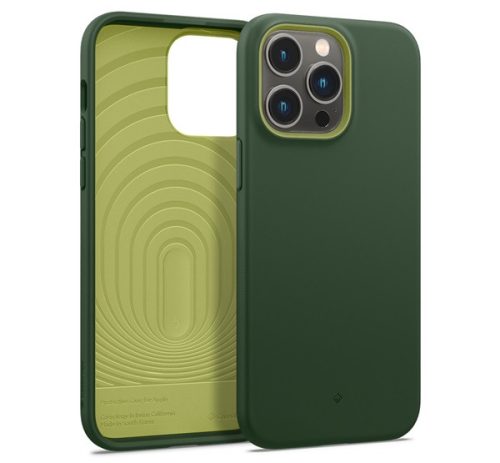 Caseology Nano Pop Apple iPhone 14 Pro Avo Green tok, zöld