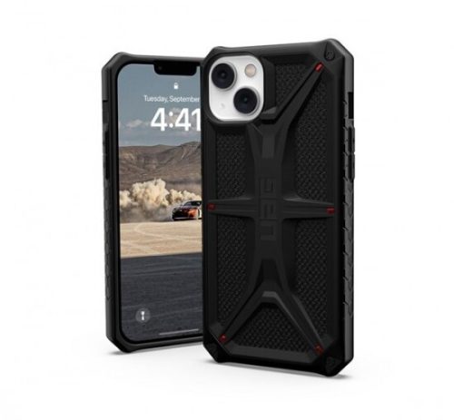 UAG Monarch Apple iPhone 14 Plus hátlap tok, Kevlar Black