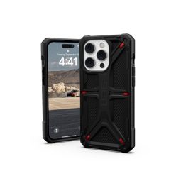 UAG Monarch Apple iPhone 14 Pro hátlap tok, Kevlar Black