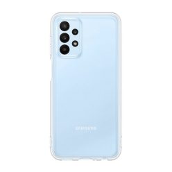   Samsung Galaxy A23 5G Soft Clear gyári szilikon tok, átlátszó, EF-QA235TT