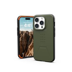   UAG Civilian MagSafe Apple iPhone 15 Pro hátlap tok, olive drab