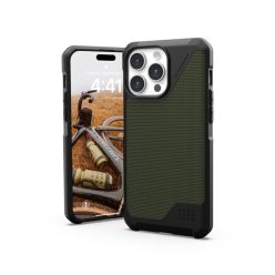   UAG Metropolis LT MagSafe Apple iPhone 15 Pro Max hátlap tok, kevlár olive