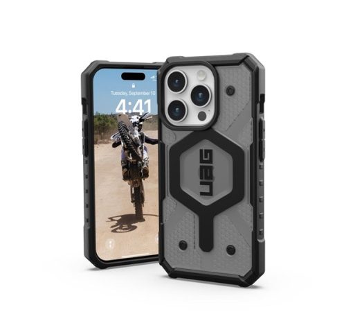 UAG Pathfinder MagSafe Apple iPhone 15 Pro hátlap tok, ash