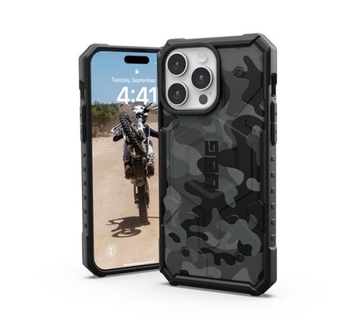 UAG Pathfinder SE MagSafe Apple iPhone 15 Pro Max hátlap tok, midnight camo