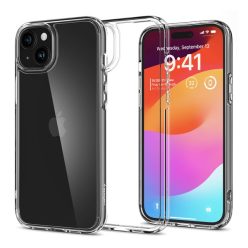   Spigen Ultra Hybrid Apple iPhone 15 Plus tok, Crystal Clear átlátszó