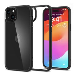 Spigen Ultra Hybrid Apple iPhone 15 Plus tok, fekete