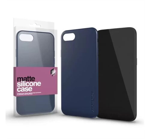 Xprotector Szilikon matte tok ultravékony Apple iPhone 15 Pro Max, kék