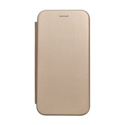   Forcell Elegance oldalra nyíló hátlap tok Samsung S24 ULTRA arany