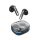 White Shark GEB-TWS37 HyperBeat bluetooth headset, fekete