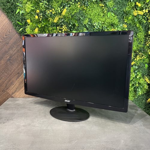 Acer S240HL 24" LED monitor Használt - Fekete