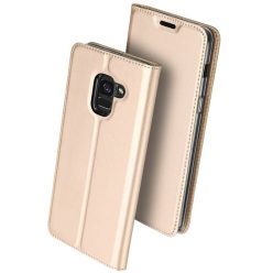   Xiaomi Mi 11 Pro, Oldalra nyíló tok, stand, Dux Ducis, arany