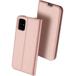   Xiaomi Mi 11 Pro, Oldalra nyíló tok, stand, Dux Ducis, vörösarany