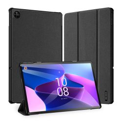   Lenovo Tab M10 Plus (10.61) (3. generáció) TB125 / TB128, mappa tok, Dux Ducis Domo, fekete