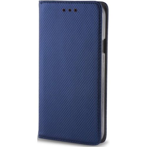 Samsung Galaxy S23 Plus SM-S916, Oldalra nyíló tok, stand, Smart Magnet, sötétkék