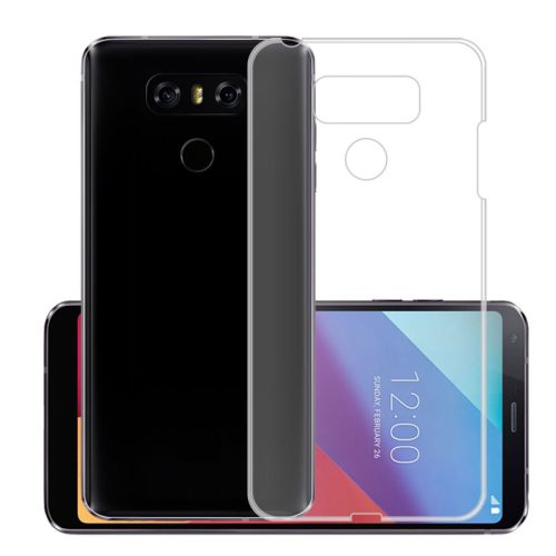 LG Q8, TPU szilikon tok, ultravékony, átlátszó