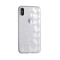   Samsung Galaxy M10 SM-M105F, TPU szilikon tok, Diamond, 3D gyémánt minta, átlátszó