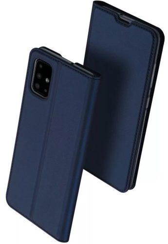 Huawei P40, Oldalra nyíló tok, stand, Dux Ducis, sötétkék