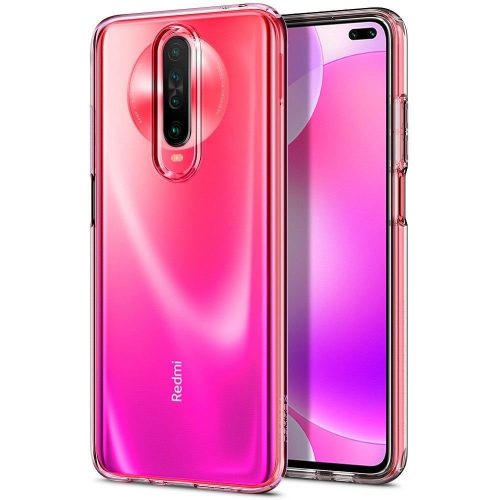 Xiaomi Redmi K30 / K30 5G / Poco X2, Szilikon tok, Spigen Liquid Crystal, átlátszó