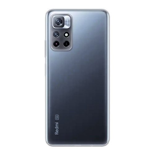 Xiaomi Redmi Note 11 5G / Note 11T 5G / Poco M4 Pro 5G, Szilikon tok, ultravékony, Blautel 4-OK, átlátszó