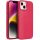 Xiaomi Redmi Note 13 Pro Plus 5G, Szilikon tok, közepesen ütésálló, fémhatású kamera keret, Frame Case, magenta