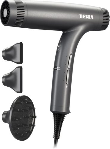 Tesla Professional BLDC Neutralizing Ion Hairdryer hajszárító - Szürke/fekete (TSL-BT-PHD)