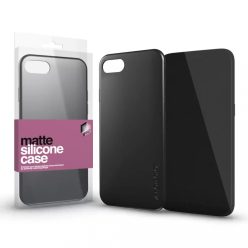   Szilikon matte tok ultra vékony fekete Apple iPhone 14 Pro készülékhez