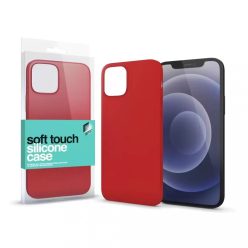   Soft Touch Silicone Case piros Apple iPhone 14 készülékhez