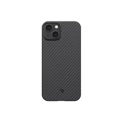 Pitaka MagEZ Case 3 Black / Grey Twill 1500D Apple iPhone 14 Plus készülékhez - MagSafe rögzítéssel