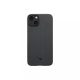 Pitaka MagEZ Case 3 Black / Grey Twill 600D Apple iPhone 14 Plus készülékhez - MagSafe rögzítéssel