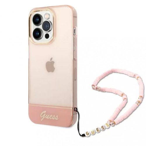 Guess tok pink (GUHCP14LHGCOHP) Apple iPhone 14 Pro készülékhez