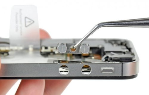 iPhone 4S Hangerő gomb javítás