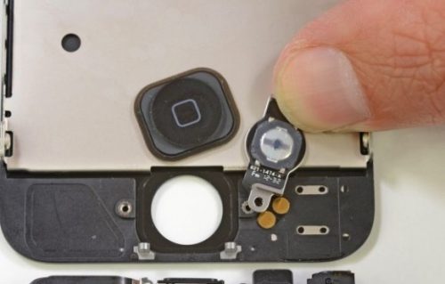 iPhone 5 Home gomb javítás ( belső elektronika rész-flex)